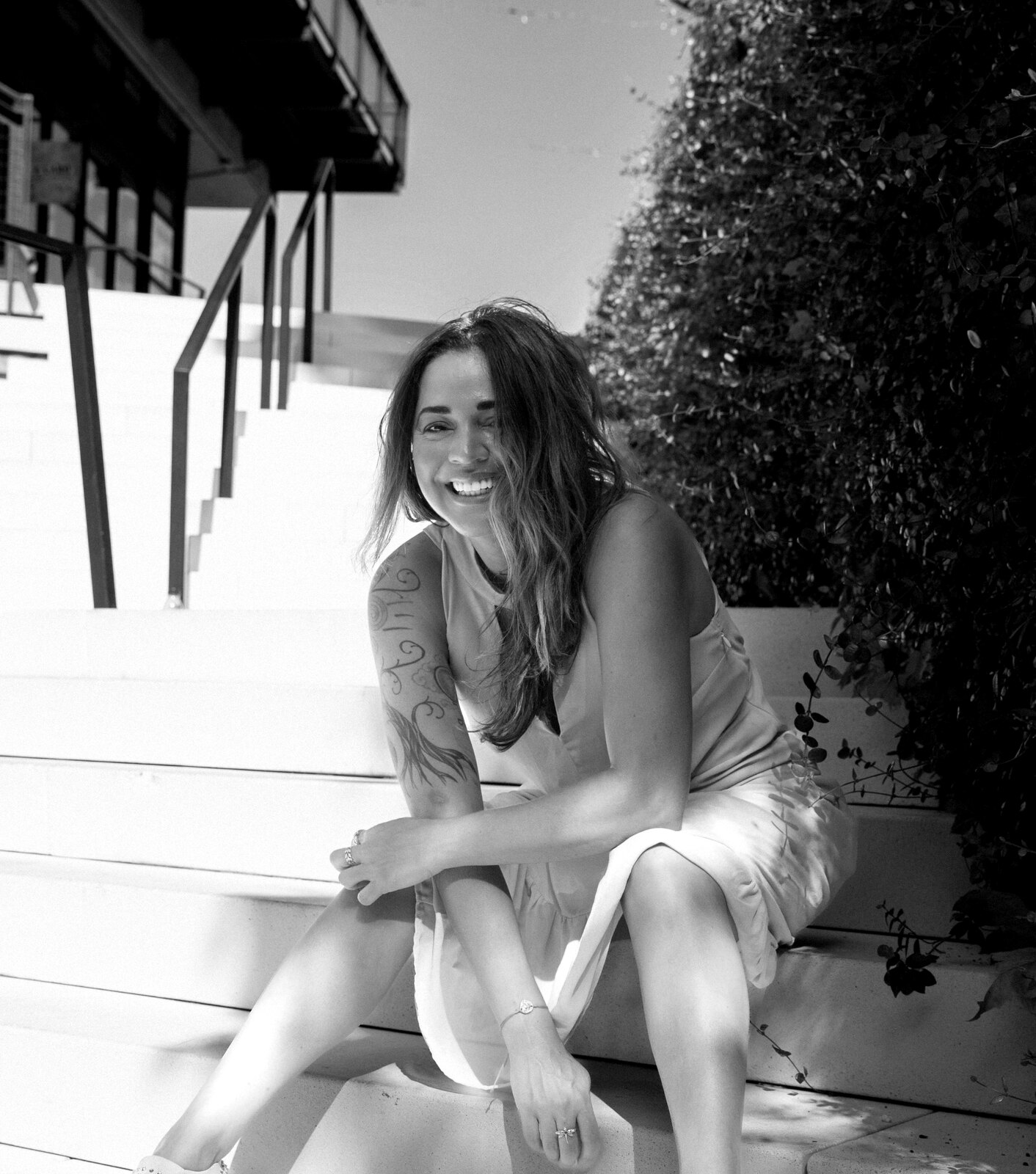Miri Rodriguez in a quiet candid moment